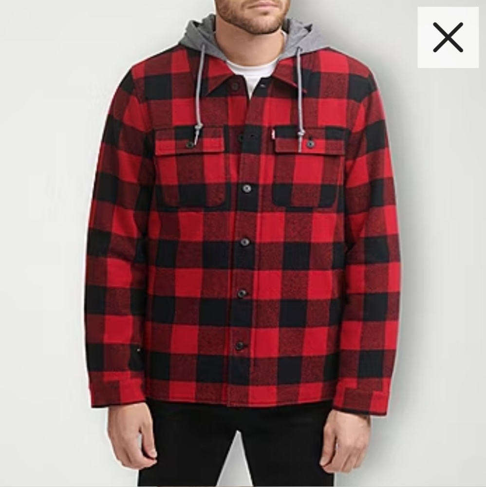 Mens Levi shirt jacket